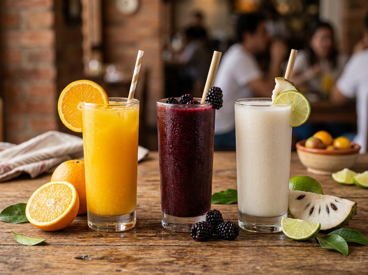 Jugos Naturales (Naranja, Mora, Guanábana)