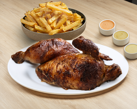 1/2 Pollo a la Brasa