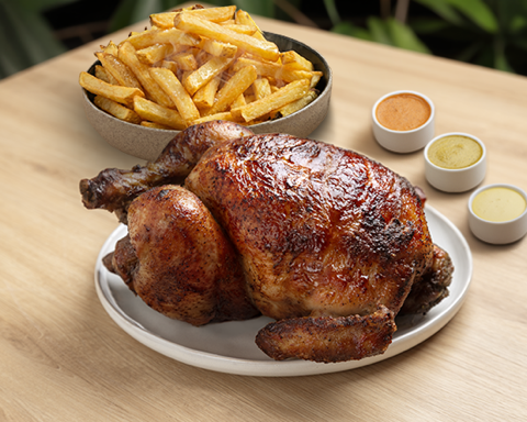 Pollo Entero a la Brasa